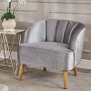 Amaia Modern New Velvet Club Chair - Christopher Knight Home - 2 of 4