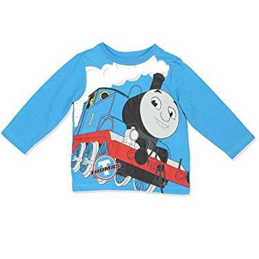 Thomas The Train Boy's Long Sleeve Graphic Tee for Toddler
