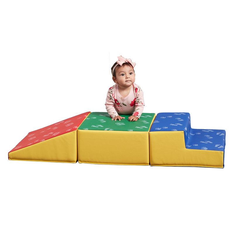 ECR4Kids SoftZone Junior Little Me Climb Crawl and Slide - Indoor Active Play for Babies and Toddlers, 4 of 12
