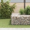 vidaXL Gabion Raised Bed Silver Steel wire 23.6" x 23.6" x 23.6" - 3 of 4