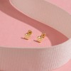 Girls' CZ Butterfly Screw Back 14k Gold Earrings - In Season Jewelry - 4 of 4