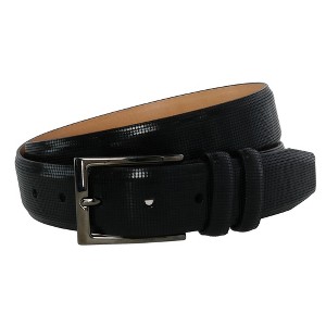 CrookhornDavis Men's The Michigan Avenue 35mm Italian Calfskin Leather Belt - 1 of 3