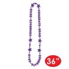 Beistle Congrats Grad Beads-Of-Expression, 36", (12/Pkg) Purple - 3 of 3
