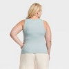 Women's Ribbed Tank Top - A New Day™ - 2 of 3