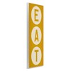 Stupell Industries Retro Style Eat Circle Letters Sign, 7" x 17" - 3 of 4
