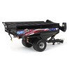 Spec Cast 1/64 Black J&M 1112 X-Tended Reach Grain Cart American Flag Decoration JMM-027 - 3 of 4