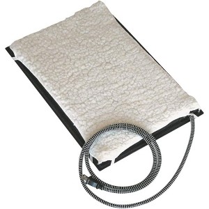 Farm Innovators Plastic 70 Watt Heated Pet Mat with Fleece Cover and Heavy Duty Anti Chew Cord Protector - 1 of 4