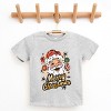 Merry Christmas Santa Wink - Youth Short Sleeve Graphic T-Shirt - 2 of 3