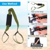 Unique Bargains Durable Portable Adjustable Carrying Beach Chair Straps - 4 of 4