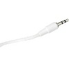 VM Audio 3.5mm Auxiliary Sound Stereo 5-Foot Tablet Smartphone Car Cable, White - 2 of 3