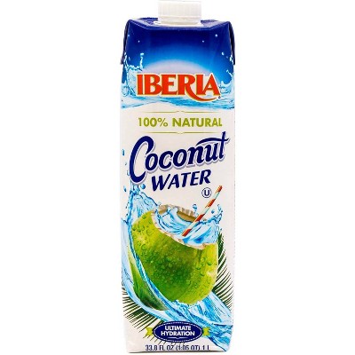 Iberia Natural Coconut Water - 12pk/1L Bottles