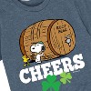 Boys' - Peanuts - St. Patrick's Day with Snoopy Short Sleeve Graphic T-Shirt - 2 of 4