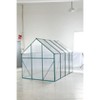 NicBex 6*10ft Polycarbonate Greenhouse with UV ProtectionLarge Walk-in Storage Shed with Adjustable Vent Window and Lockable Hinged Door - 4 of 4