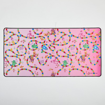 Candyland Game Board 31.5" x 15.5" Pink Desk Mat