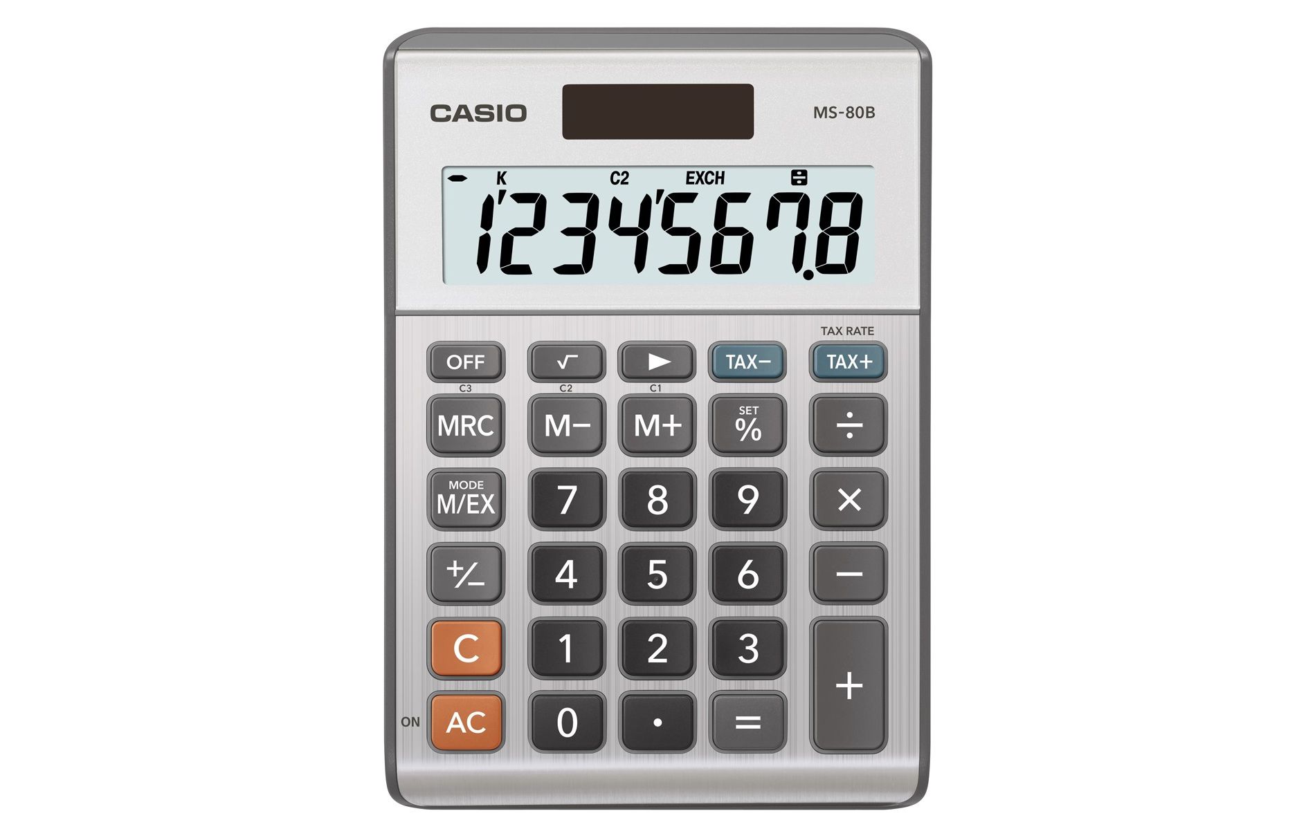 Casio Basic 8-Digit Desktop Calculator (MS-80B)