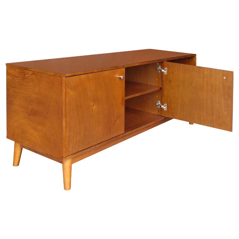 Amherst Mid-Century Modern TV Stand for TVs up to 60&#34; Brown - Project 62&#8482;, 4 of 9