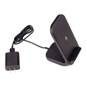 10W Qi Charging Stand - dealworthy™ Black - 1 of 4