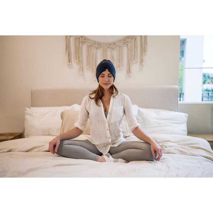 TheraICE Headache Hat Soothing Migraine Relief Cap: Spandex, Nylon, Ice and Heat Packs, 4 of 8