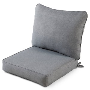 Kensington Garden 2pc Outdoor Chair Back Cushion Set - 1 of 4