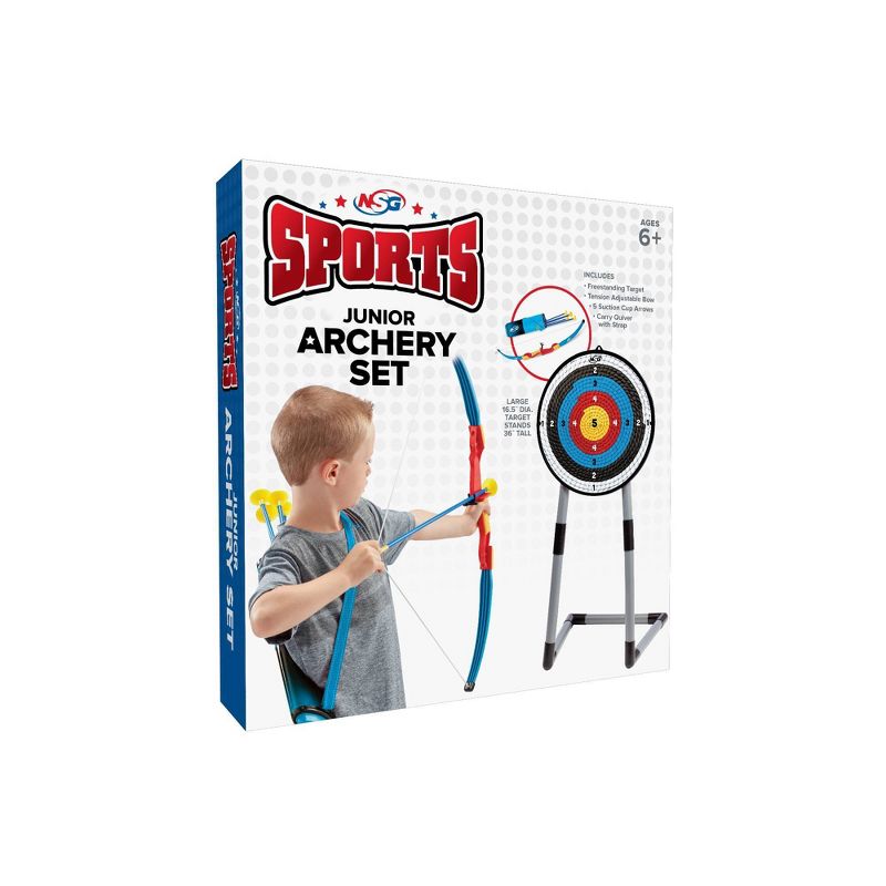 NSG Junior Archery Game Set with Target, 2 of 9
