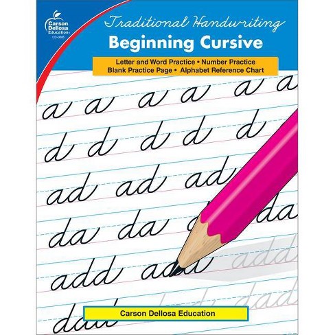 Traditional Handwriting: Beginning Cursive, Grades 2 - 5 - (paperback) :  Target