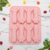 Unique Bargains Candy Moulds 8-Cavity Cat Paw Candy Mould Hand Wash 7.4"x6.1"x0.75" 1 Pc - 2 of 4