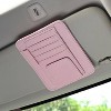 TruAIR Multifunctional Car Sun Visor Organizer Ð Interior Storage Pouch for Essentials - 2 of 4