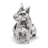Black Bow Jewelry Sterling Silver Doberman Pinscher Bead Charm - 4 of 4