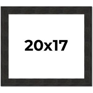 PosterPalooza | Contemporary Black Picture Frame - UV Acrylic, Backing Board, Hanging Hardware Included - 1 of 4