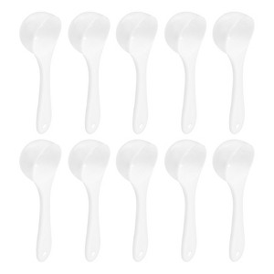 Unique Bargains Reusable Plastic Powder Long Handle Teaspoon for Kitchen - 1 of 4