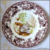 Spode Woodland 8” Dinner Plate, Perfect For Thanksgiving And Other Special Occasions, Made In England, Animal Motifs - 2 of 2