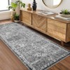 Washable Area Rugs for Living Room Vintage Floral Large Area Rug Boho Non-Slip Foldable Carpet Soft Thin Printed Indoor Rugs for Dining Room - 3 of 4