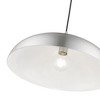 Livex Lighting Amador 1 - Light Pendant in  Brushed Aluminum/Polished Chrome - 3 of 4
