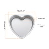 Unique Bargains Heart Shaped Cake Pan 1 Pc - 2 of 4