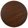 vidaXL Bistro Table Dark Brown 23.6 in. MDF - 2 of 4