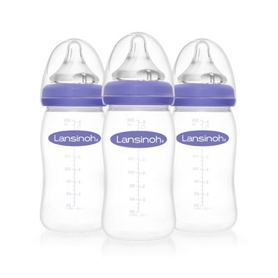 Lansinoh mOmma Feeding Bottle 8oz 3pk