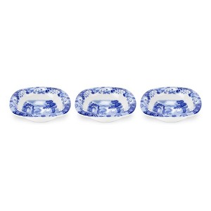 Spode Blue Italian Dipping Dishes, Set of 3, 5 Inch, Blue/White - 1 of 4