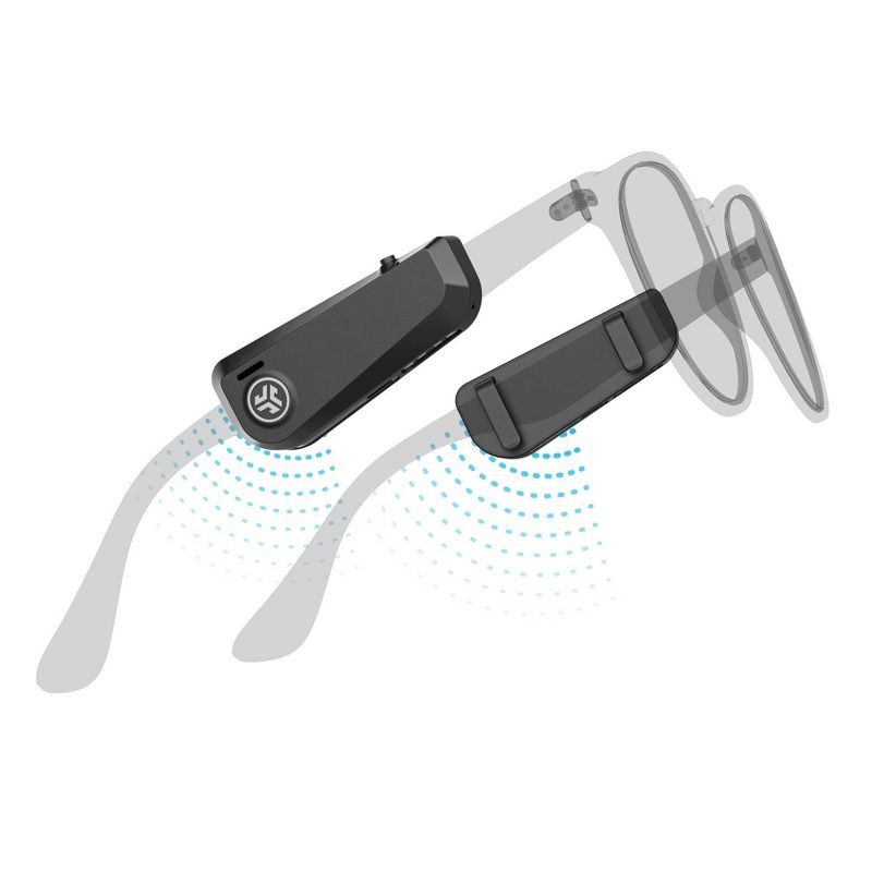 JLab JBuds Frames Wireless Audio for Your Glasses - Black, 1 of 16
