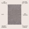 Clayton Coastal Solid Glam Shag Machine-Washable Rug - JONATHAN Y - 2 of 4