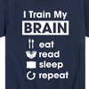 Boys' - Instant Message - I Train My Brain Short Sleeve Graphic T-Shirt - 2 of 4
