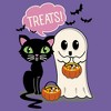 Juniors Womens Lost Gods Halloween Treat Friends T-Shirt - 2 of 4