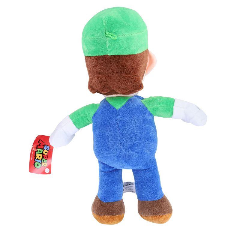 Johnny's Toys Nintendo Super Mario 16 Inch Character Plush | Luigi, 2 of 4
