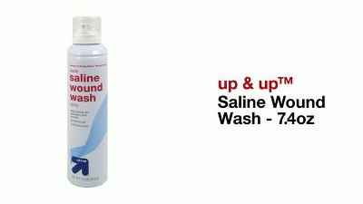 Is saline wound wash clearance good for nose piercings