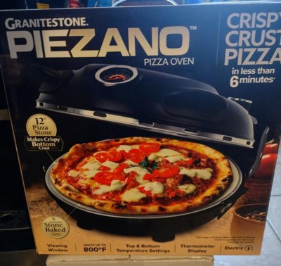 Granitestone Piezano Indoor/outdoor Portable Electric Pizza Oven - Os ...