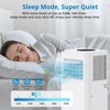 Acekool 10,000BTU ASHRAE Portable Air Conditioner 3-In-1 Quiet AC Unit Cools Rooms up to 450 Sq.Ft - 4 of 4