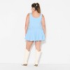 Women's Game Day Lace Drop Waist Mini Skater Dress - Wild Fable™ - 3 of 3
