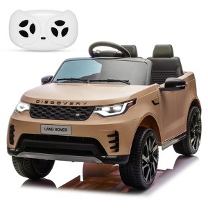 Official Land Rover Velar 12V Kids Ride-On Car w/ Parent Remote, LED Lights & Music - 3 Speed, 66 lbs (Ages 3+) - 1 of 4