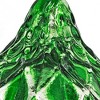 NAYSAYE Party Decoration and Accessories Glass Christmas Ball Ornaments Set of 8 for Christmas Tree Decorations, Green, 4.2"*5.1"*0.5" - 2 of 4