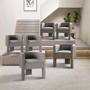 Elias Dining Chair  with Three-legged Design,Set of 6   | ARTFUL LIVING DESIGN - 1 of 4