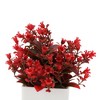 Unique Bargains Artificial Tree Bellflowers in Mini Square Cup Plastic 2.64"x2.64"x6.69" 1 Pc - 4 of 4